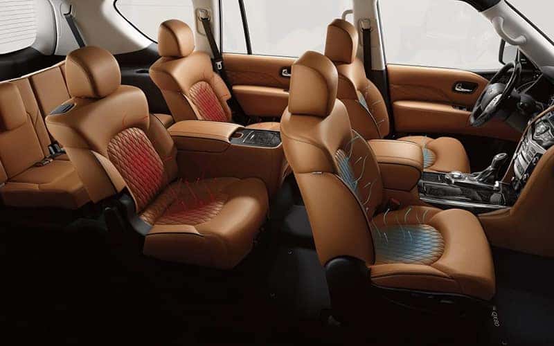 2019 INFINITI QX80 Interior Seating
