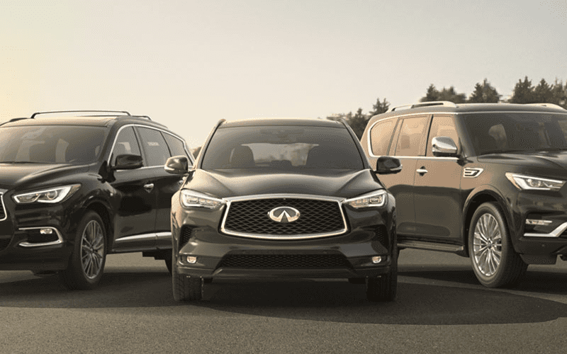 INFINITI SUV Model Lineup