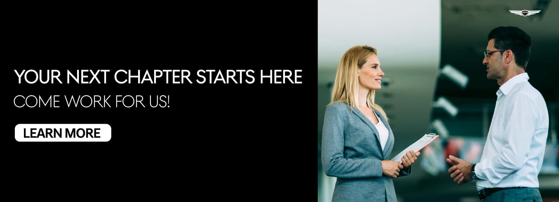 Your Next Chapter Starts Here - Work With Us