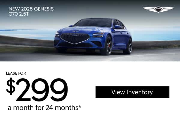 New 2026 Genesis G70 2.5T 