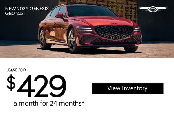 New 2026 Genesis G80 2.5T