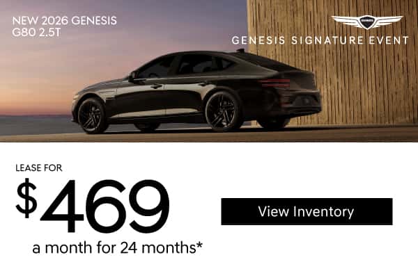 New 2026 Genesis G80 2.5T