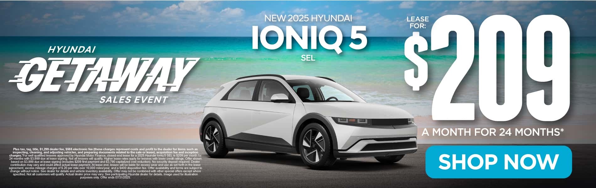 New 2025 Ioniq 5 SEL $209 a month for 24 months*