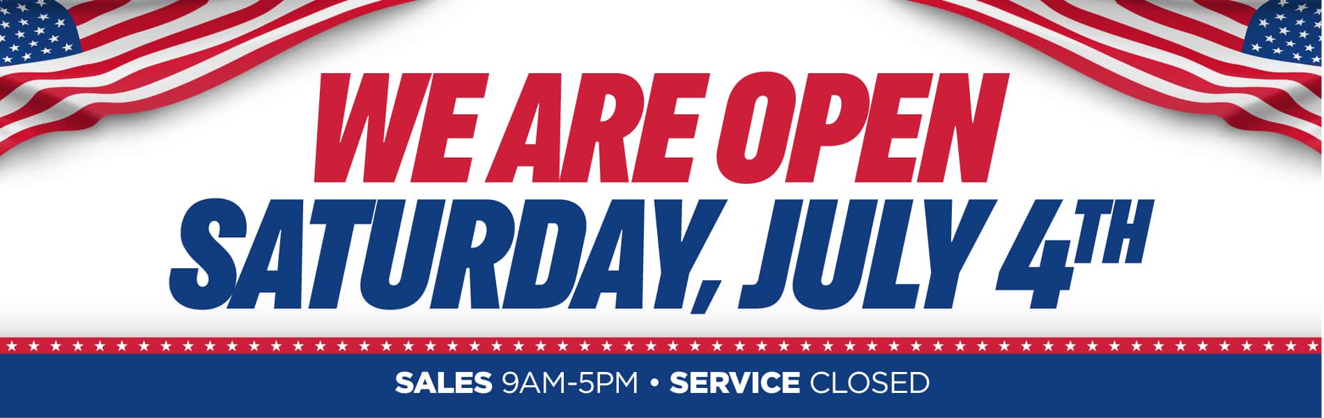 open July 4