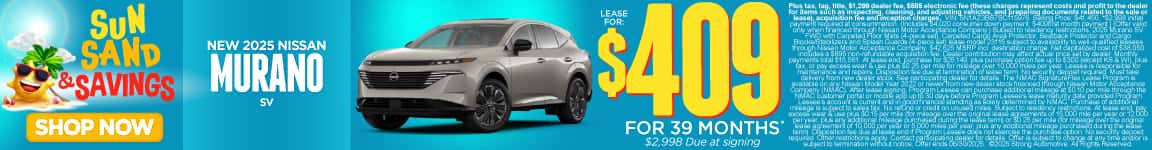 New 2025 Nissan Murano SV 