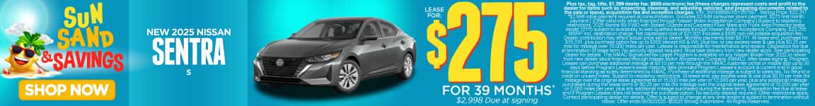 New 2025 Nissan Sentra S 