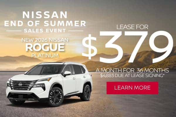 New 2026 Nissan Rogue Platinum