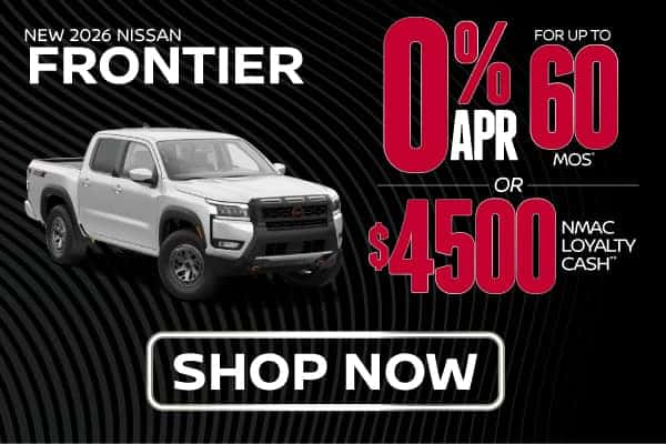 New 2026 Nissan Frontier