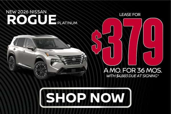 New 2026 Nissan Rogue Platinum
