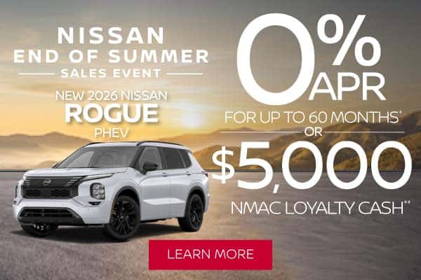 New 2026 Nissan Rogue PHEV