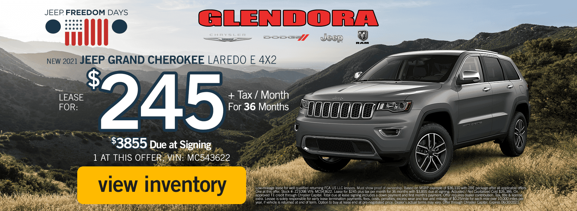 Current New Vehicle Specials Offers Glendora Chrysler Dodge Jeep Ram