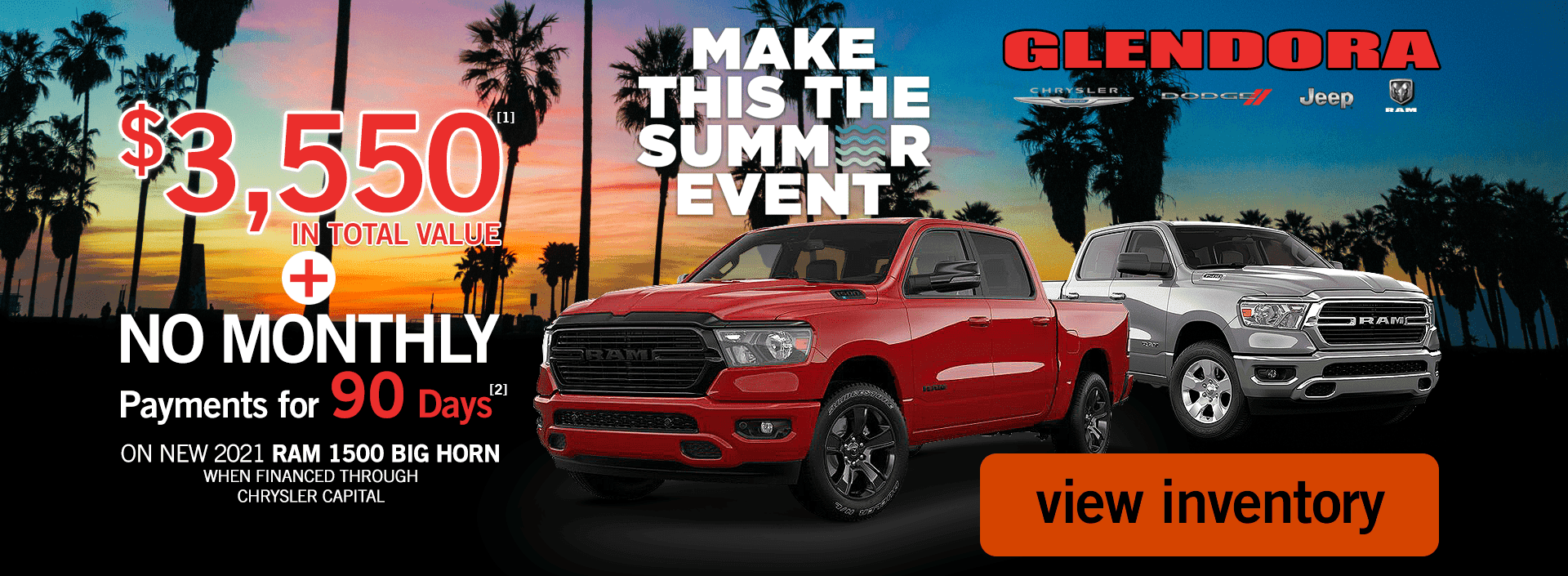 Glendora Chrysler Dodge Jeep Ram New and Used Car Dealer in Glendora, CA