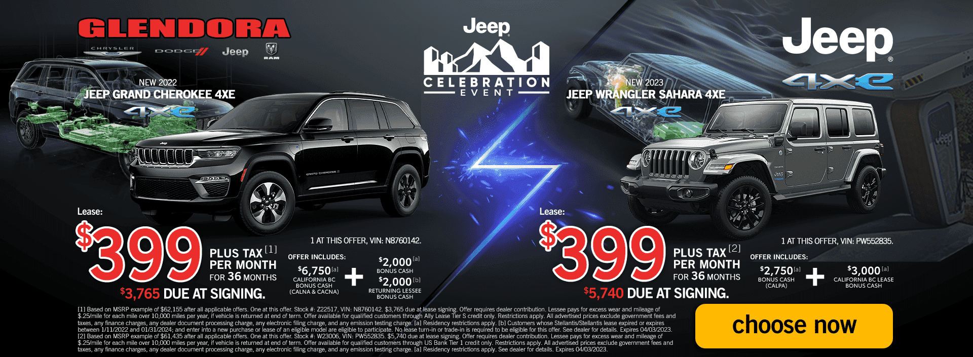 Jeep 4xe Specials Offers Deals Incentives