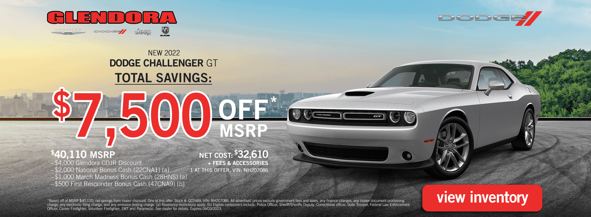 Dodge Challenger Specials Offers Deals Incentives