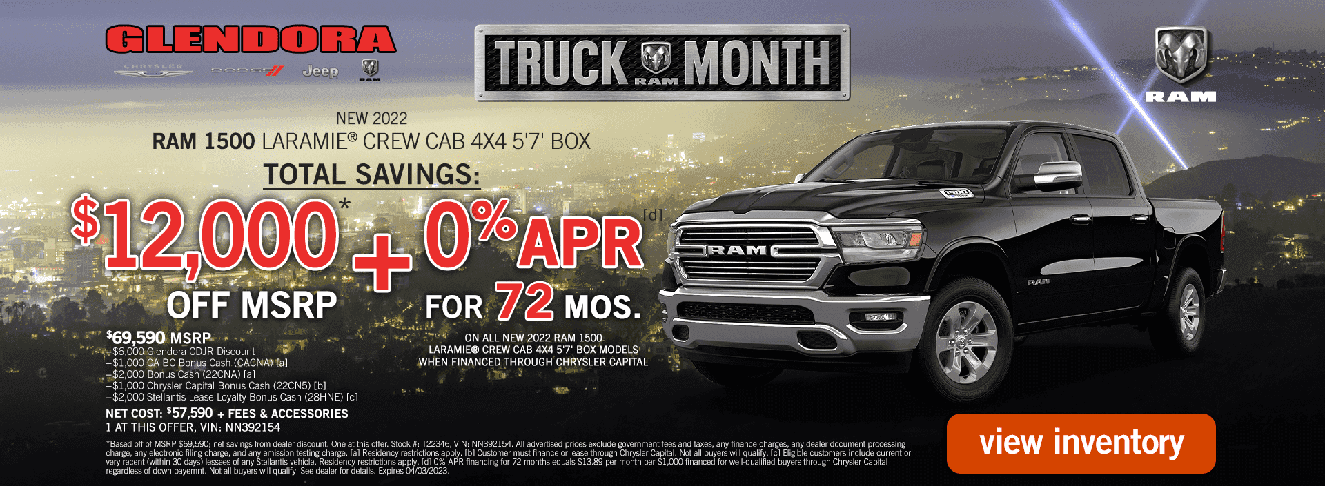 Ram 1500 Laramie Specials Offers Deals Incentives