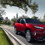 Pre-owned Toyota vehicles on the road