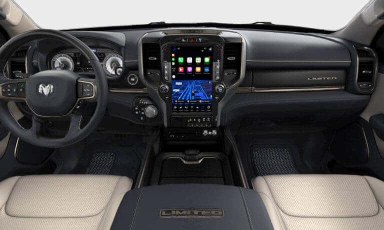 2020 Ram 1500 front interior