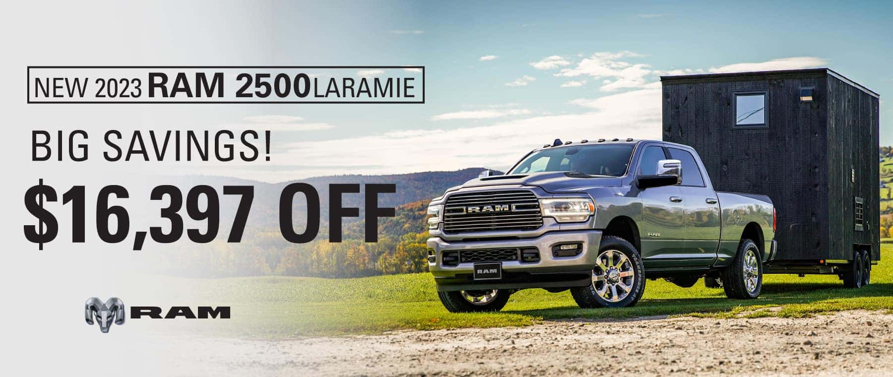 2500 LARAMIE BANNER