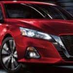 2021 Nissan Altima driving down city street
