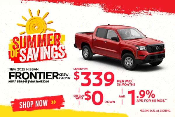2025 Nissan Frontier Crew Cab SV