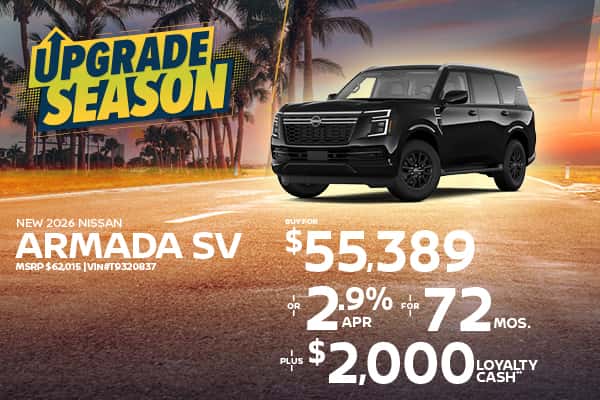 NEW 2026 NISSAN ARMADA SV