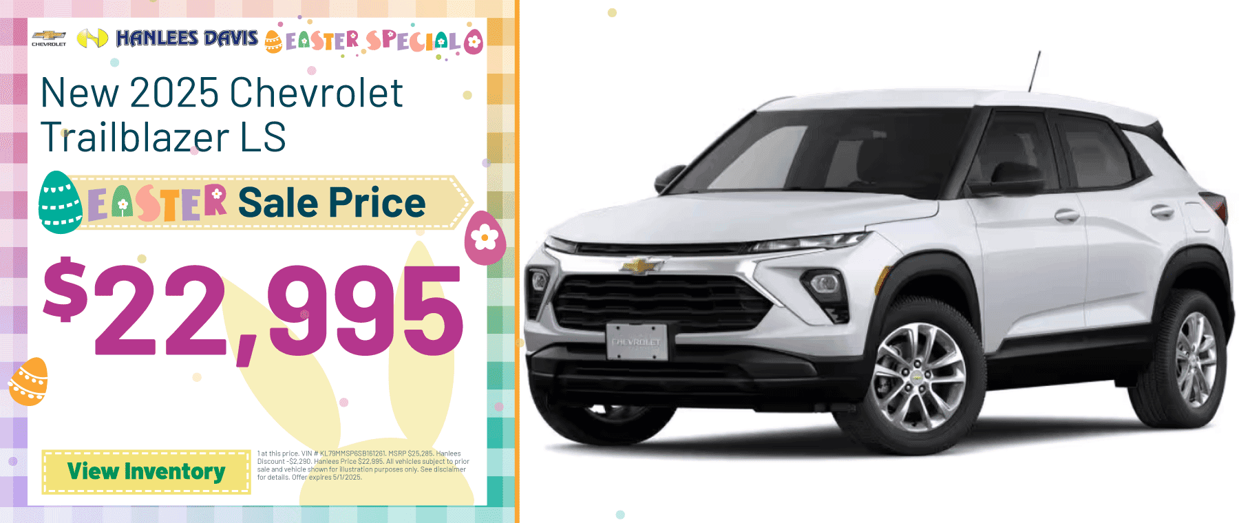 New 2025 Chevrolet Trailblazer LS Special