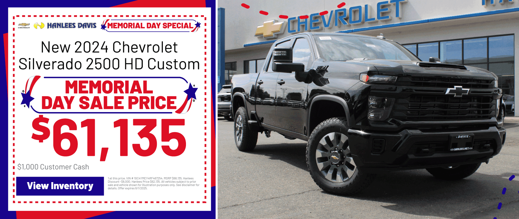New 2024 Chevrolet Silverado 2500 HD Custom Special