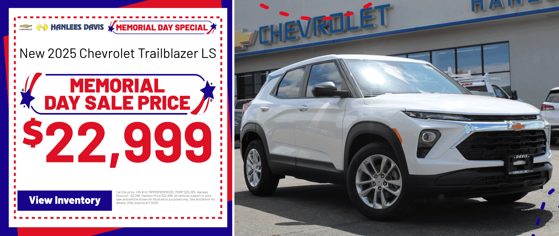 New 2025 Chevrolet Trailblazer LS Special