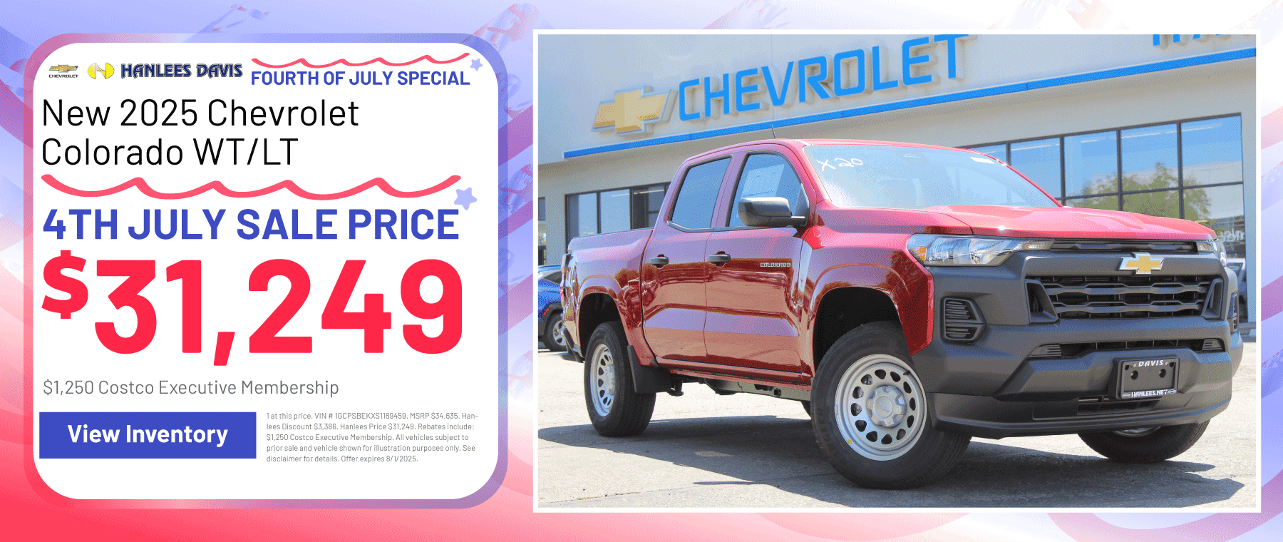 New 2025 Chevrolet Colorado WT/LT Special