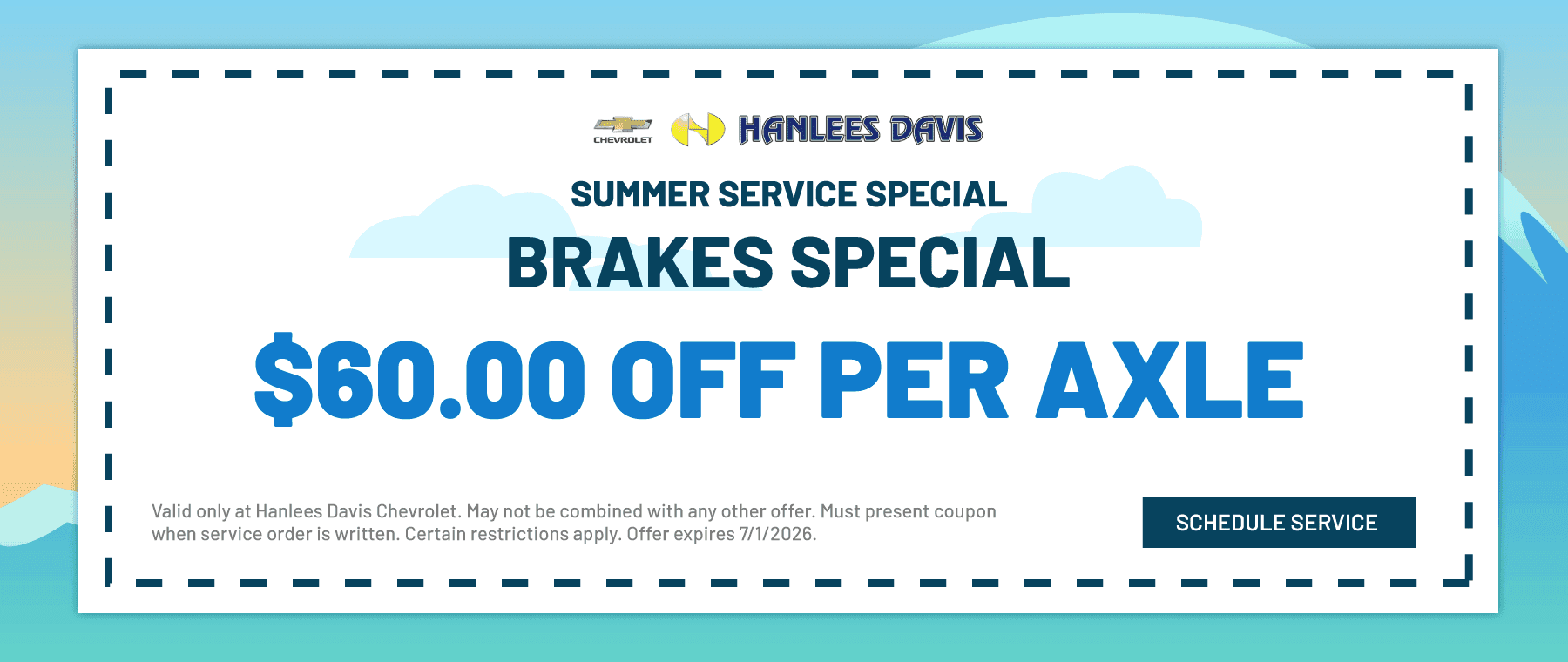 Brakes Special