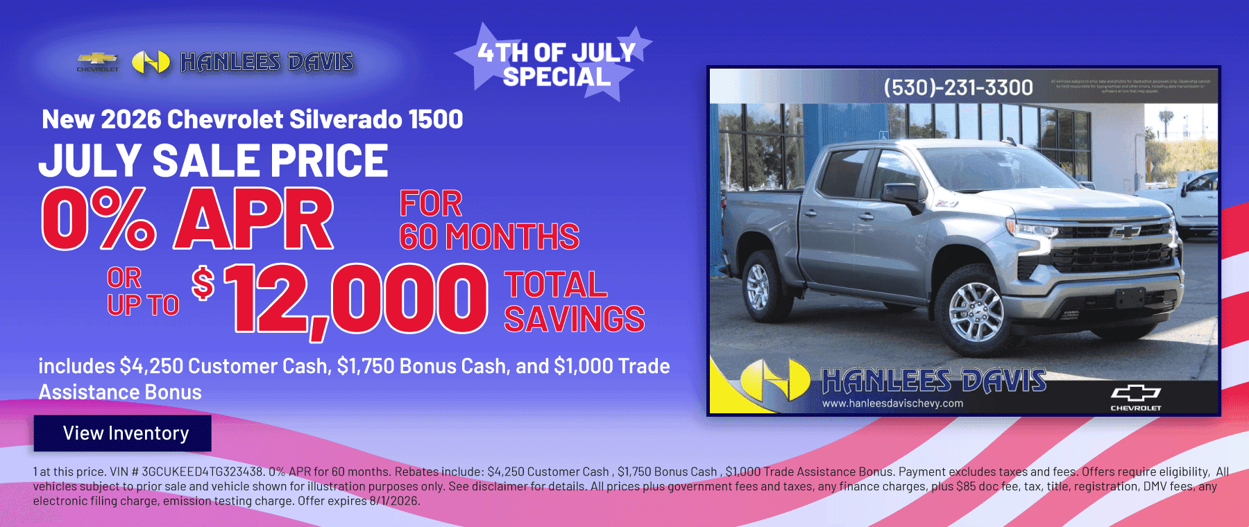 New 2026 Chevrolet Silverado 1500 Special