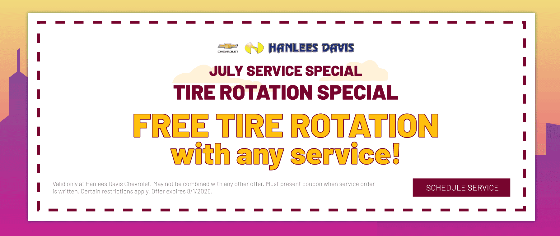 Tire Rotation Special