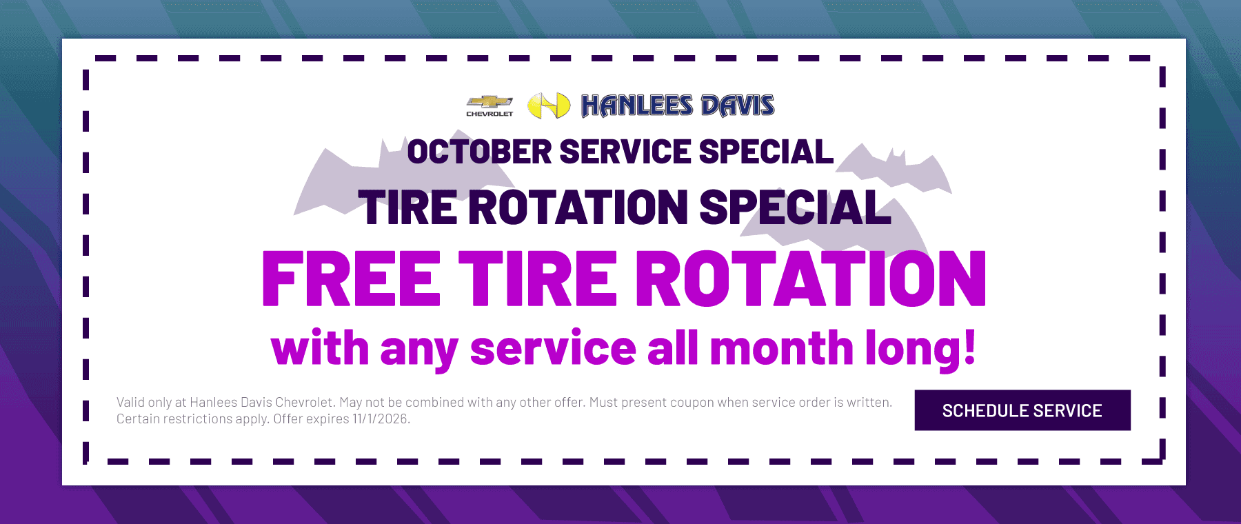 Tire Rotation Special
