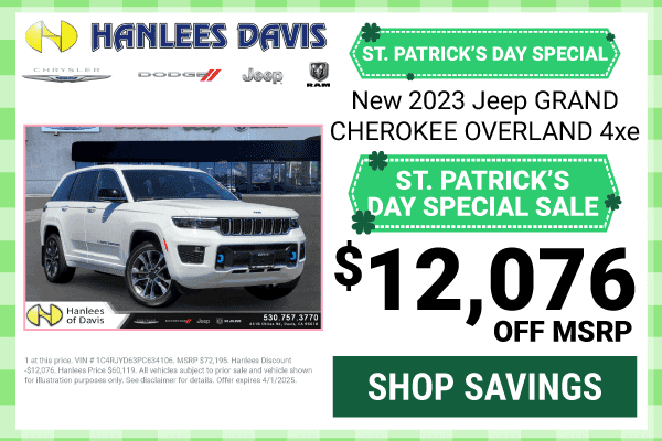NEW 2023 JEEP GRAND CHEROKEE OVERLAND 4XE