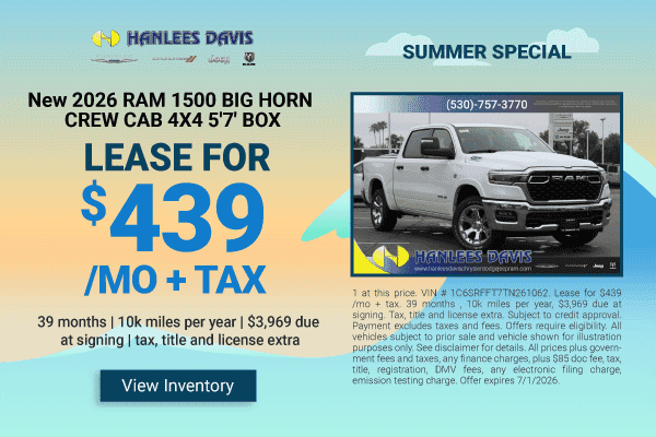 NEW 2026 RAM 1500 BIG HORN CREW CAB 4X4 5'7' BOX