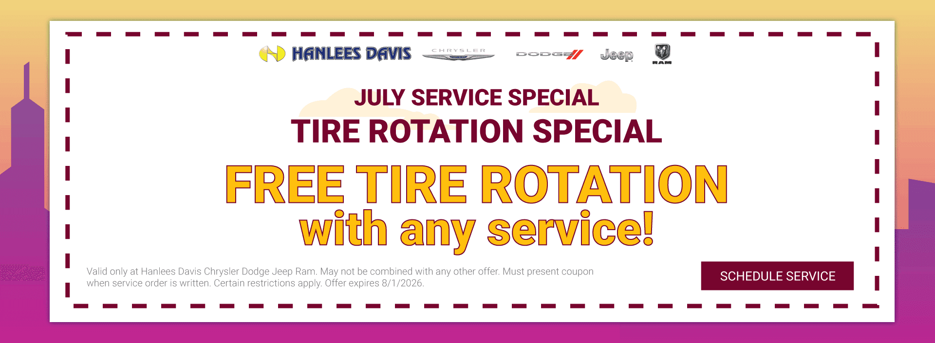 Tire Rotation Special