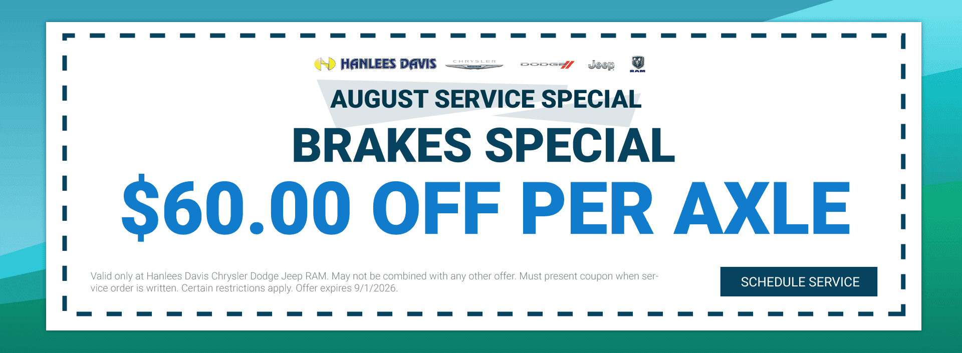 Brakes Special