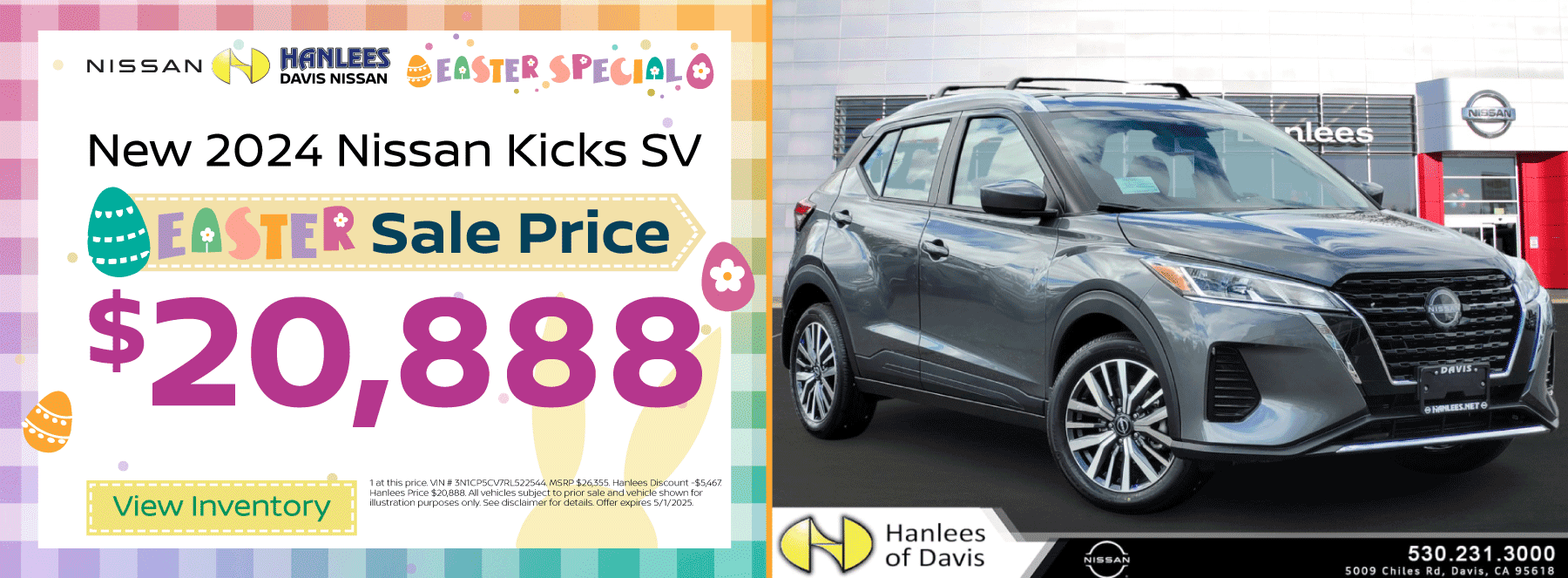 New 2024 Nissan Kicks SV Special