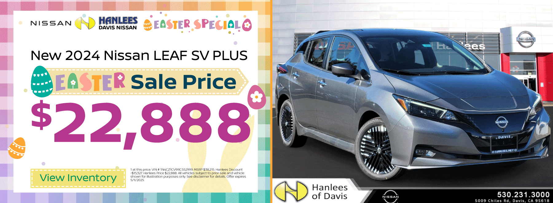 New 2024 Nissan LEAF SV PLUS Special