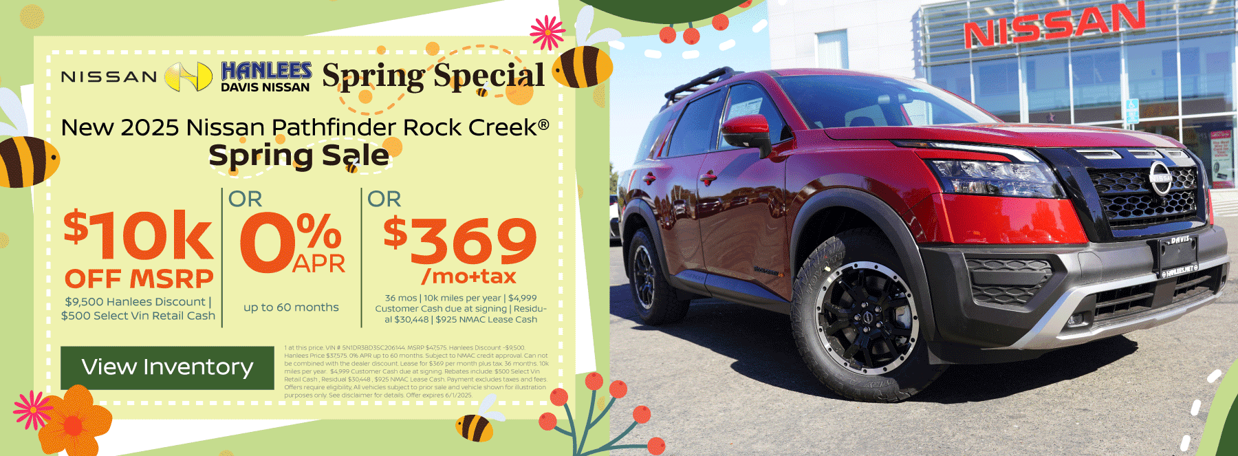 New 2025 Nissan Pathfinder Rock Creek® Special