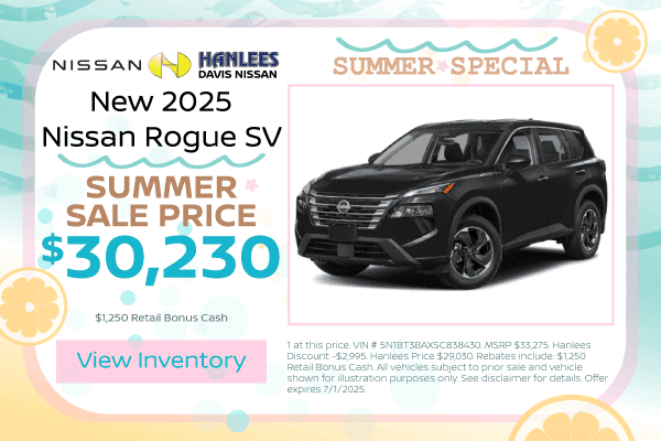 New 2025 Nissan Rogue SV