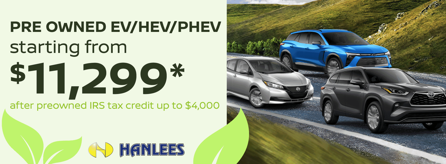 PRE OWNED EV/HEV/PHEV Special