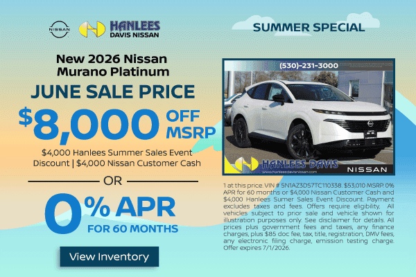 New 2026 Nissan Murano Platinum