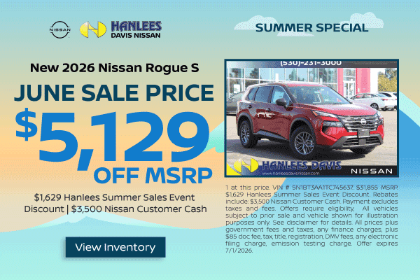New 2026 Nissan Rogue S