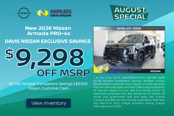 New 2026 Nissan Armada PRO-4X®