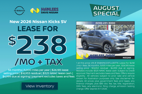 New 2026 Nissan Kicks SV