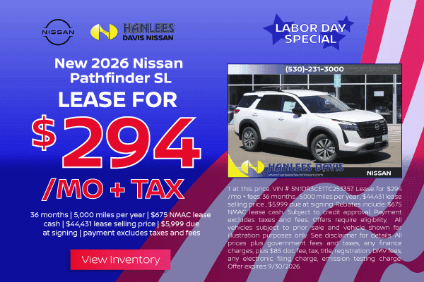 New 2026 Nissan Pathfinder SL