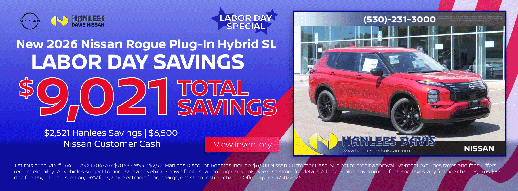 New 2026 Nissan Rogue Plug-In Hybrid SL Special