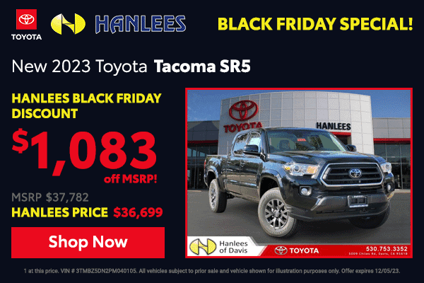 $1,083 off MSRP! | New 2023 Toyota Tacoma SR5