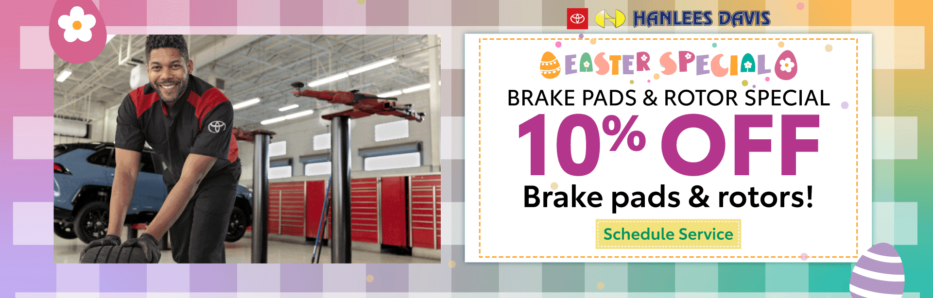Brake Pads and Rotors Special